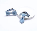 3 Pack Denim Bow Tie Collar with Adjustable Neck Strap for Cats and Dogs - GreenFur