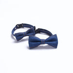 3 Pack Denim Bow Tie Collar with Adjustable Neck Strap for Cats and Dogs - GreenFur