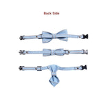 3 Pack Denim Bow Tie Collar with Adjustable Neck Strap for Cats and Dogs - GreenFur