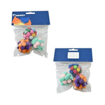3 Pack Interactive Glitter Toy Ball with Bell for Cats - GreenFur