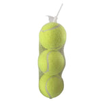 3 Pack Interactive Training Pet Fetch Ball Tennis Ball Dog Toy - GreenFur