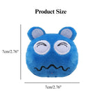 3 Pack Monster Plush Cat Toy with Catnip Soft Durable Design - GreenFur