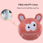 3 Pack Monster Plush Cat Toy with Catnip Soft Durable Design - GreenFur