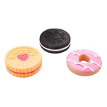 3 Pack Puppy Chew Toy Set with Rubber Biscuit Design for Dog - GreenFur