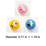 3 Pack Squeaky Dog Chew Play Funny Big Eyeball Toy Latex Cute Pet Toy - GreenFur