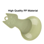3 Pcs Plastic Cat Shaped Pet Food Scoop Dry Dog Food Scoop - GreenFur