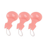 3 Pcs Plastic Cat Shaped Pet Food Scoop with Carabiner - GreenFur