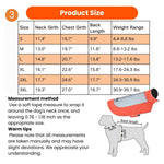3 - Piece Set 2XL, 3XL Size Orange Dog Outdoor Collection - GreenFur