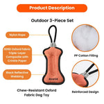 3 - Piece Set 2XL, 3XL Size Orange Dog Outdoor Collection - GreenFur