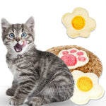 3 Piece Set Cute Scratch Resistant Natural Loofah Pet Cat Toy - GreenFur