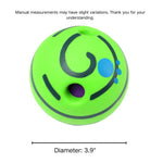 3.5" or 3.9” Interactive and Squeaky Dog Toys Ball - GreenFur