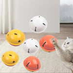 35pcs Box Cat Bell Ball Toy Dual Color Interactive Rolling Toy - GreenFur