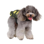 3D Turtle Shell Pattern Halloween Pet Costume Outfit - GreenFur