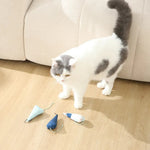 3PCS Set Play Cute Mouse Shape Kitten Cat Toy Set - GreenFur