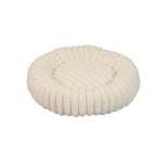 3XL Size Round Dog Bed Non - slip Soft Plush Cat Pet Bed - GreenFur