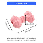 4 - Color Assorted Beef Flavor Bone Style Foamed TPR Dog Chewing Toy - GreenFur