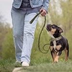 4 Color Option Outdoor Dog Walking Tactical Leash - GreenFur