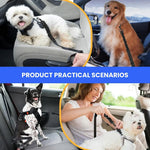 4 Color Safety Dog Seat Car Belt Pet Car Leash - GreenFur