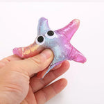 4 Pack Cute Starfish and Shell Shaped Scratching and Playing Toy for Cat - GreenFur