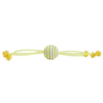 4 Pack Durable Soft Tube Cotton Rope Ball Cat Toy - GreenFur