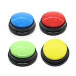 4 Pack Voice Recording Cat Dog Training Buzzer Pet Buttons Set - GreenFur