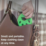 4 Pcs Washable TPE Cat Paw Shape Cat Hair Remover - GreenFur