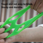4 Pcs Washable TPE Cat Paw Shape Cat Hair Remover - GreenFur