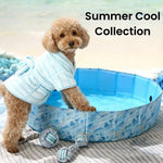 4 - Piece Set Medium Dog Portable Summer Pool Collection Dog Toy - GreenFur