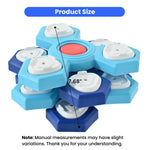 4 Spinning Layers Pet Training Rotate Dog Puzzle Toys - GreenFur