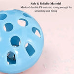 40 Pcs Box Colorful Bell Cat Toy Ball Interactive Self Play Pet Toy - GreenFur