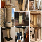 4mm Thick Cat Tree Post Wrapping Jute Rope Cat Jute Twine - GreenFur