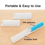 4PCS Reusable Foldable Sticky Lint Roller Pet Hair Remover - GreenFur