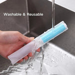 4PCS Reusable Foldable Sticky Lint Roller Pet Hair Remover - GreenFur
