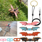 5 Pack Detachable Adjustable Reptile Lizard Wing Leas Bearded Dragon Leashes and Harnesses - GreenFur