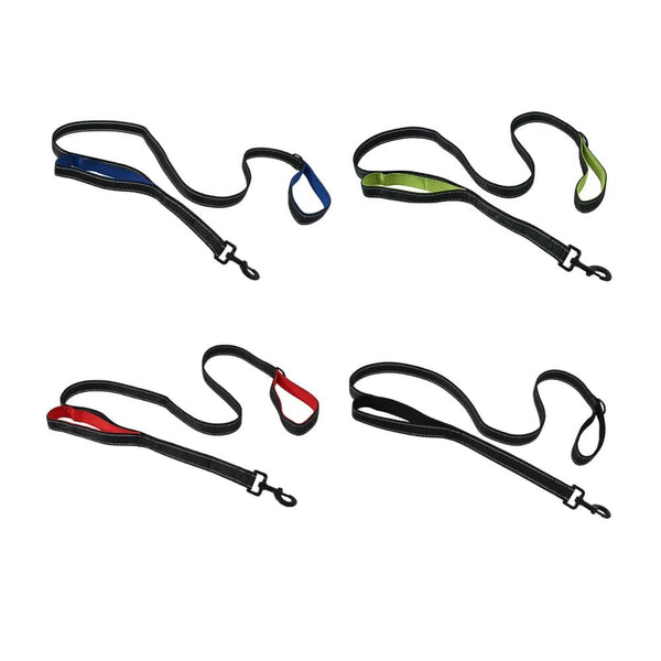 59'' Double - Layer Reflective Dog Leash for Large and Medium Dogs - GreenFur