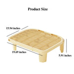 5.91" Double Layer Cat Litter Mat Anti - Tracking for Litter Box - GreenFur