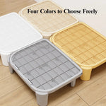 5.91" Double Layer Cat Litter Mat Anti - Tracking for Litter Box - GreenFur