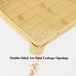 5.91" Double Layer Cat Litter Mat Anti - Tracking for Litter Box - GreenFur