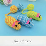 Pet Interactive Indoor Cute Rope Ball Cat Mouse Ball