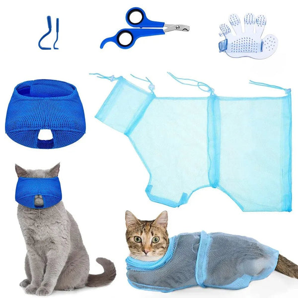6 Pack Hot Selling All In One Pet Grooming Set for Cats - GreenFur