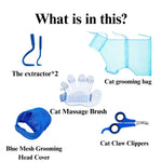6 Pack Hot Selling All In One Pet Grooming Set for Cats - GreenFur