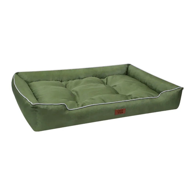 600D Oxford Fabric Dog Bed Non - slip Outdoor Pet Bed - GreenFur