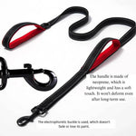 71'' Double - Layer Reflective Dog Leash for Large and Medium Dogs - GreenFur