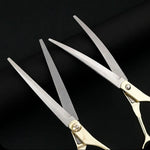 7.7 Inch and 6.5 Inch Stainless Steel Pet Grooming Scissors - GreenFur