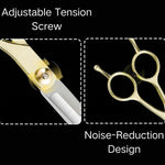 7.7 Inch and 6.5 Inch Stainless Steel Pet Grooming Scissors - GreenFur