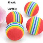 4 Pack Interactive Play Chew EVA Material Dog Ball Toy