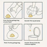 360 Bags Biodegradable Dog Waste Bags Thickened Pet Poop Bag