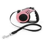 9.8 ft Durable Outdoor Polyester Automatic Retractable Dog Pet Leash - GreenFur