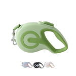9.8 Ft One - Touch Control Retractable Dog Leash - GreenFur
