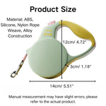 9.8ft Outdoor ABS Nylon Auto Retractable Dog Leash - GreenFur